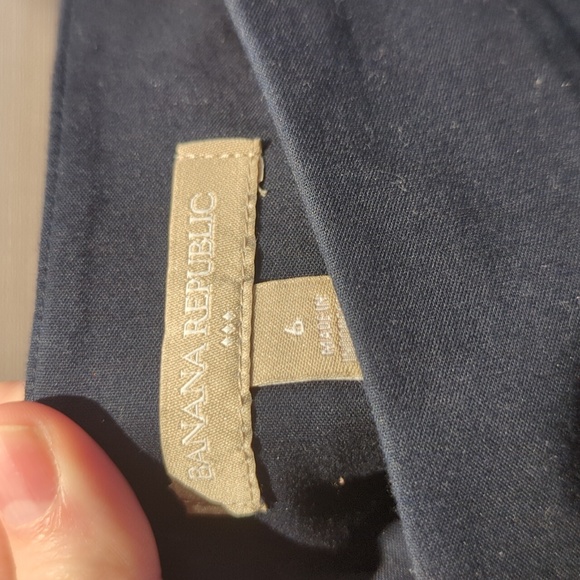 Banana Republic Navy Skirt - Picture 3 of 6